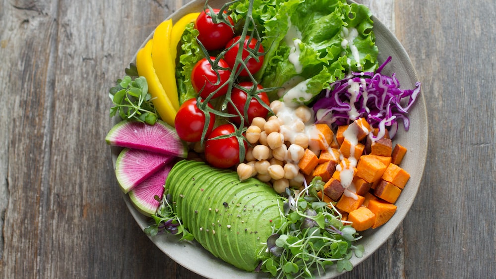 Nutritious Vegan Salad Bowl