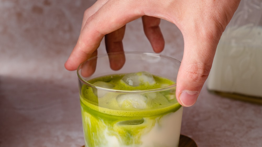 Refreshing Ice Matcha Latte - A Cool and Energizing Beverage