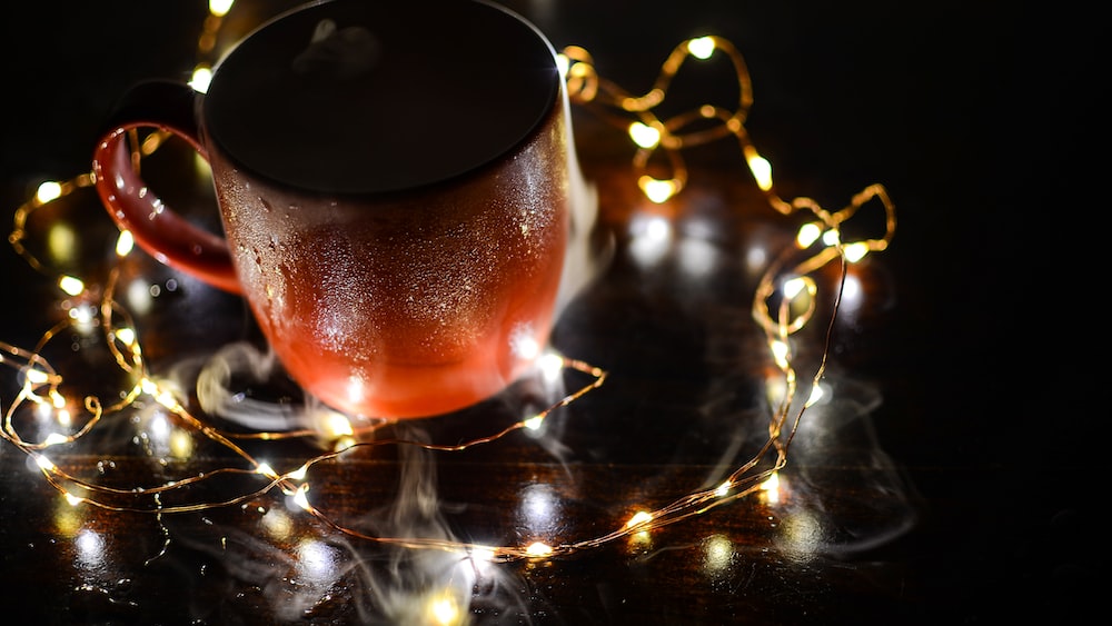 Refreshing Sweet Tea in a Clear Glass Mug