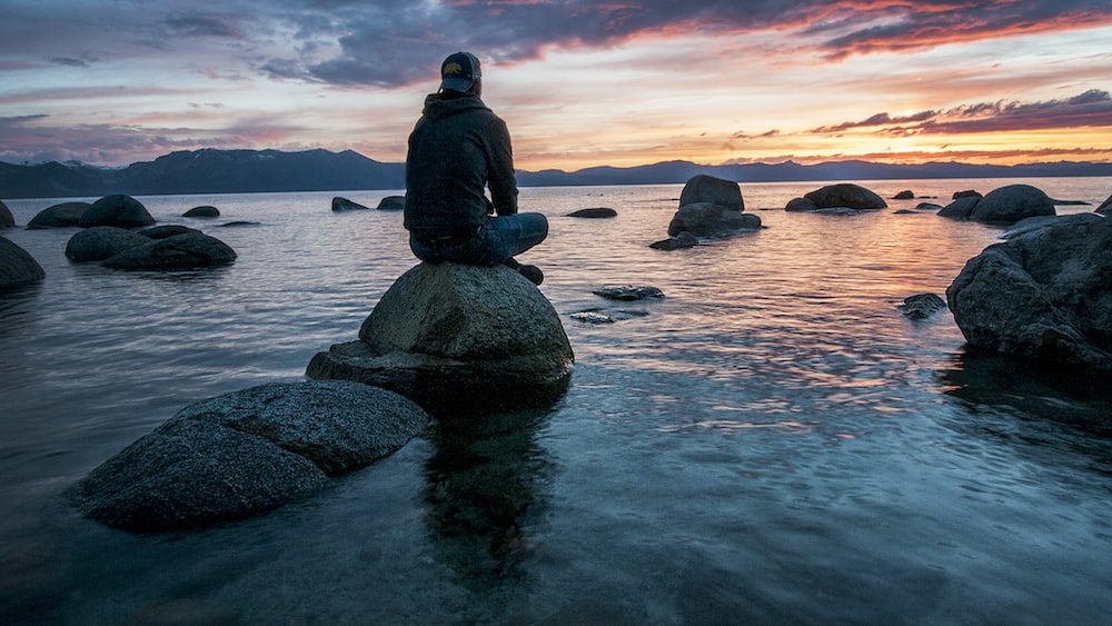 Serenity at Lake Tahoe: Stress Relief Illustrated
