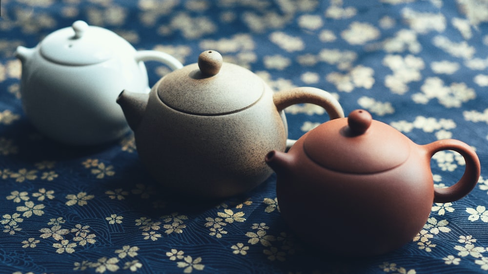 Thyme Tea: A Trio of Assorted Teapots
