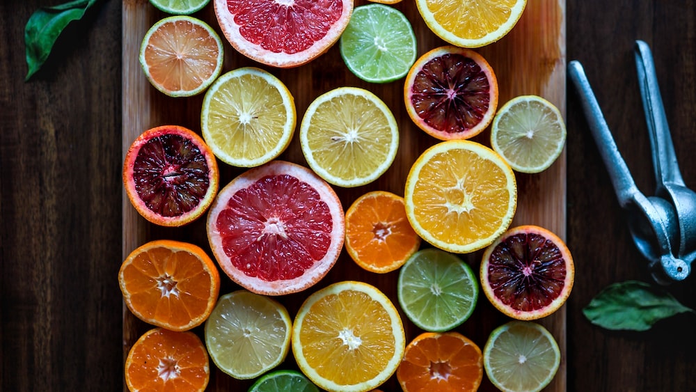 Vibrant Assortment of Citrus Fruits